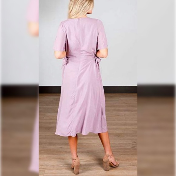 Sweet Salt women’s size small mauve purple “Lacey Dress” A-line - Picture 4 of 10